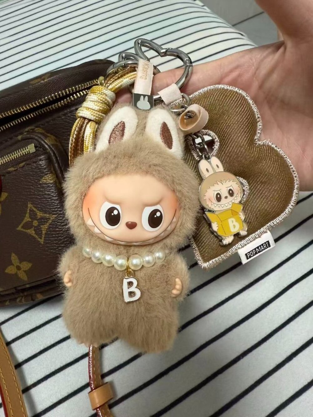 Authentic Labubu 4.0 Pin for Love Letter B | Cheap Clearance Price Ready to Ship